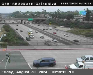 SB 805 at El Cajon Blvd (On Ramp)