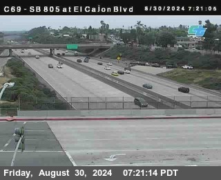 SB 805 at El Cajon Blvd (On Ramp)