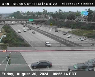 SB 805 at El Cajon Blvd (On Ramp)