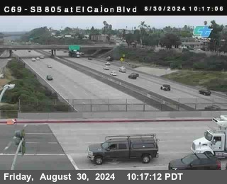 SB 805 at El Cajon Blvd (On Ramp)