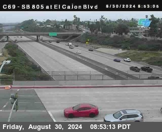 SB 805 at El Cajon Blvd (On Ramp)