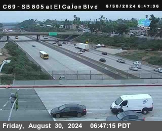 SB 805 at El Cajon Blvd (On Ramp)