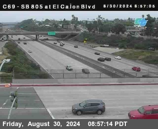 SB 805 at El Cajon Blvd (On Ramp)