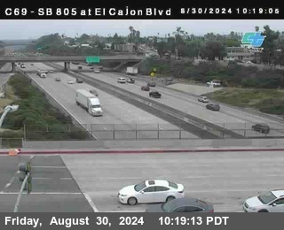 SB 805 at El Cajon Blvd (On Ramp)