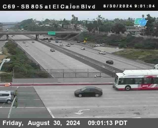 SB 805 at El Cajon Blvd (On Ramp)