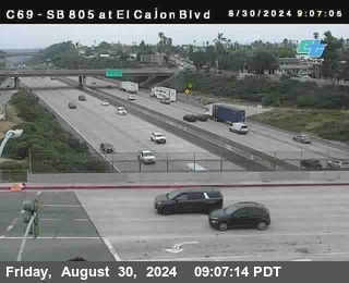 SB 805 at El Cajon Blvd (On Ramp)