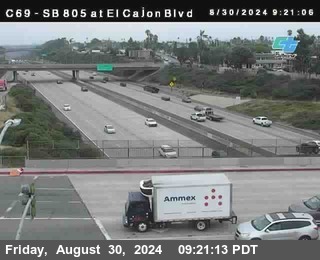 SB 805 at El Cajon Blvd (On Ramp)