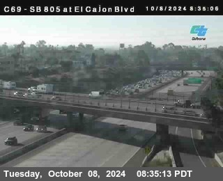 SB 805 at El Cajon Blvd (On Ramp)