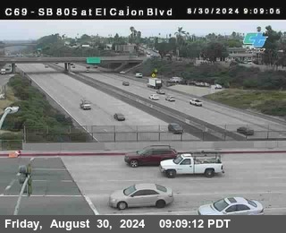 SB 805 at El Cajon Blvd (On Ramp)