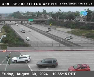 SB 805 at El Cajon Blvd (On Ramp)