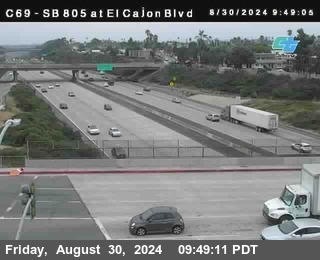 SB 805 at El Cajon Blvd (On Ramp)