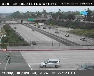 SB 805 at El Cajon Blvd (On Ramp)