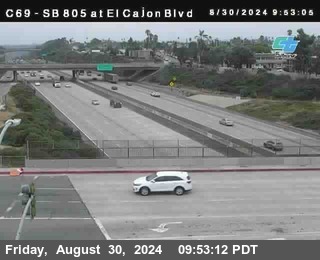 SB 805 at El Cajon Blvd (On Ramp)