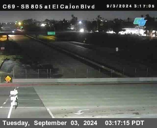 SB 805 at El Cajon Blvd (On Ramp)