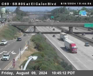 SB 805 at El Cajon Blvd (On Ramp)