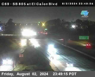 SB 805 at El Cajon Blvd (On Ramp)