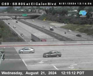 SB 805 at El Cajon Blvd (On Ramp)