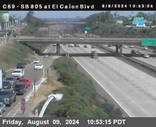 SB 805 at El Cajon Blvd (On Ramp)