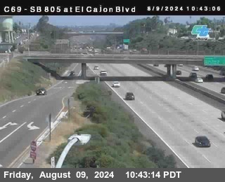 SB 805 at El Cajon Blvd (On Ramp)