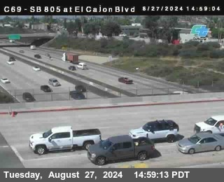 SB 805 at El Cajon Blvd (On Ramp)