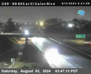 SB 805 at El Cajon Blvd (On Ramp)