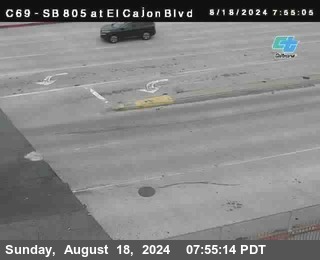 SB 805 at El Cajon Blvd (On Ramp)