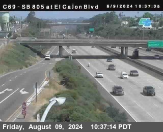 SB 805 at El Cajon Blvd (On Ramp)