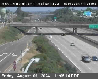 SB 805 at El Cajon Blvd (On Ramp)