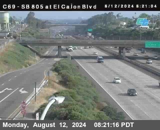 SB 805 at El Cajon Blvd (On Ramp)