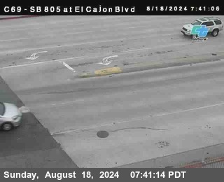 SB 805 at El Cajon Blvd (On Ramp)