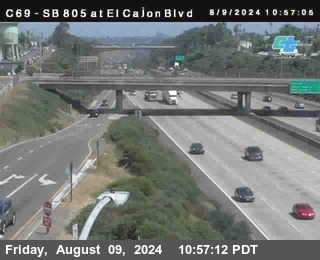 SB 805 at El Cajon Blvd (On Ramp)