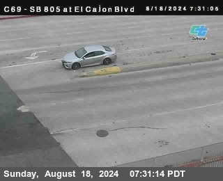 SB 805 at El Cajon Blvd (On Ramp)