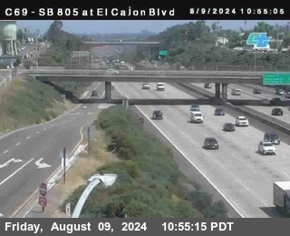 SB 805 at El Cajon Blvd (On Ramp)