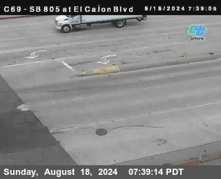 SB 805 at El Cajon Blvd (On Ramp)