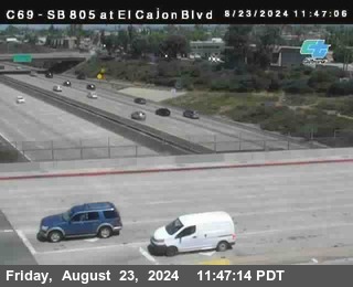 SB 805 at El Cajon Blvd (On Ramp)