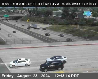 SB 805 at El Cajon Blvd (On Ramp)