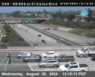 SB 805 at El Cajon Blvd (On Ramp)