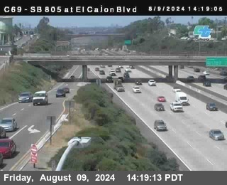 SB 805 at El Cajon Blvd (On Ramp)