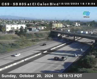 SB 805 at El Cajon Blvd (On Ramp)