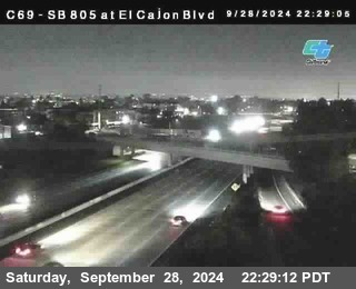 SB 805 at El Cajon Blvd (On Ramp)