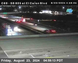 SB 805 at El Cajon Blvd (On Ramp)