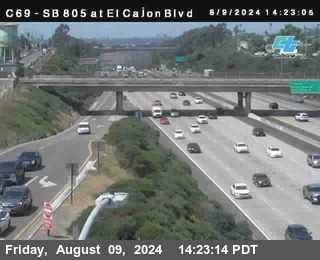 SB 805 at El Cajon Blvd (On Ramp)