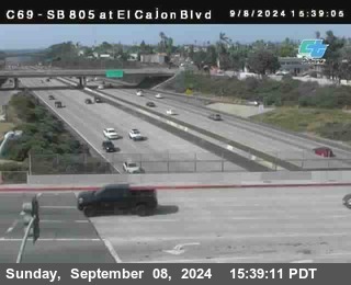 SB 805 at El Cajon Blvd (On Ramp)