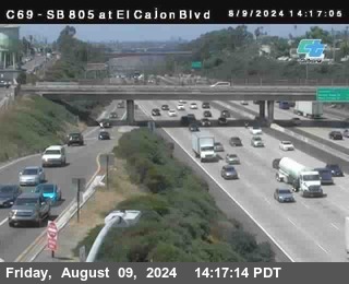 SB 805 at El Cajon Blvd (On Ramp)