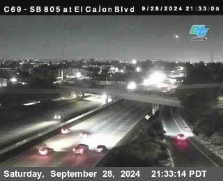 SB 805 at El Cajon Blvd (On Ramp)