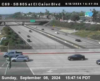 SB 805 at El Cajon Blvd (On Ramp)