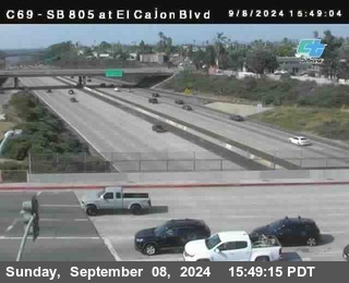 SB 805 at El Cajon Blvd (On Ramp)