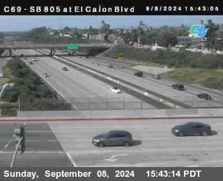 SB 805 at El Cajon Blvd (On Ramp)