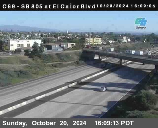 SB 805 at El Cajon Blvd (On Ramp)