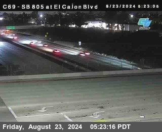 SB 805 at El Cajon Blvd (On Ramp)